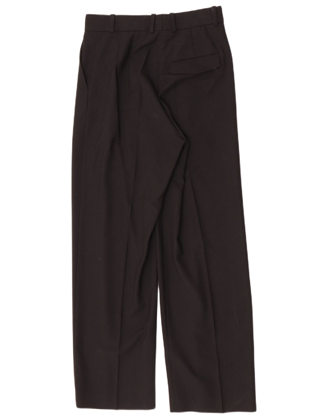 Vintage lige jakkesæt til kvinder EU 38 Medium W28 L30 Sort polyester