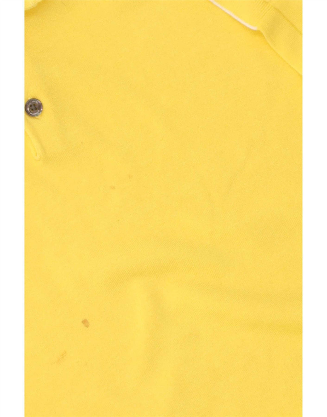 Massimo Dutti Herre Polo Shirt XL Gul Bomuld
