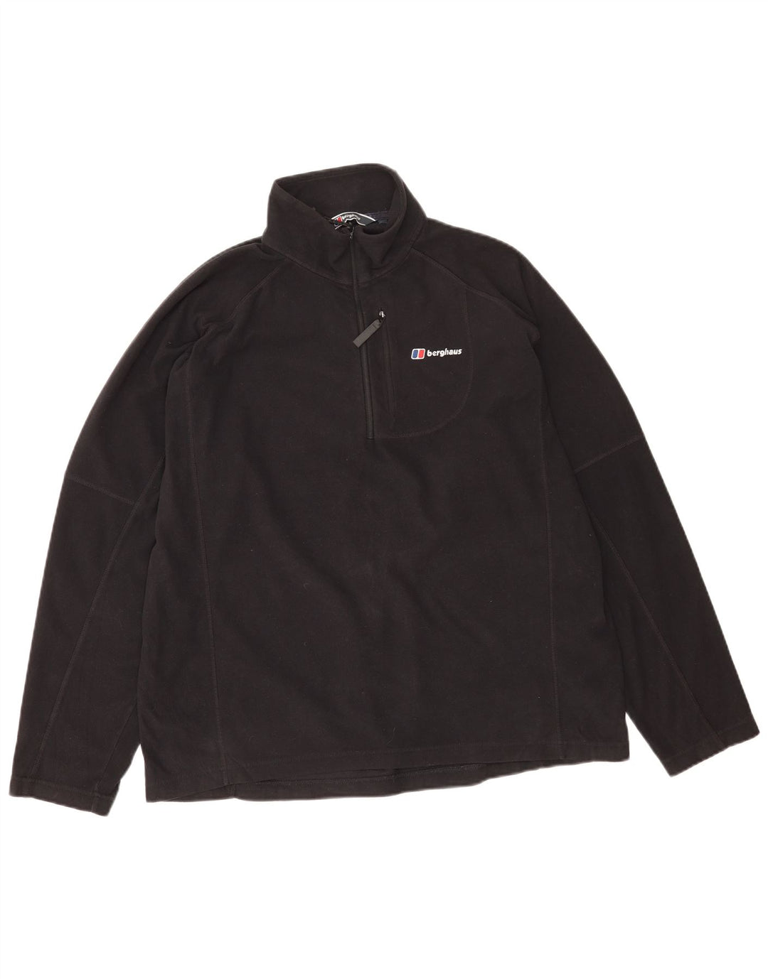Berghaus Herre Fleece Jumper med lynlås XL Sort Polyester