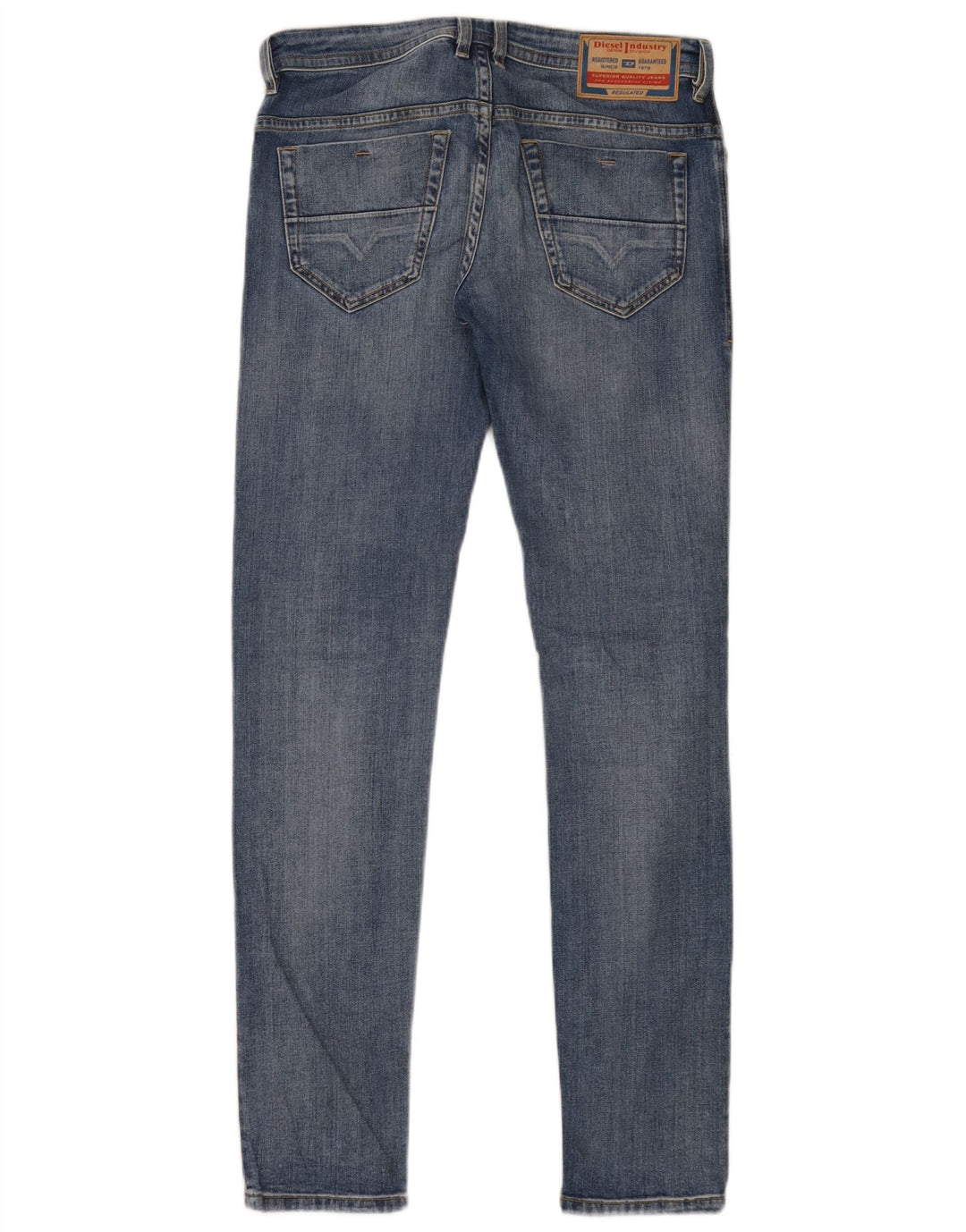 Diesel Herre Thommer Slim Jeans W31 L34 Blå Bomuld