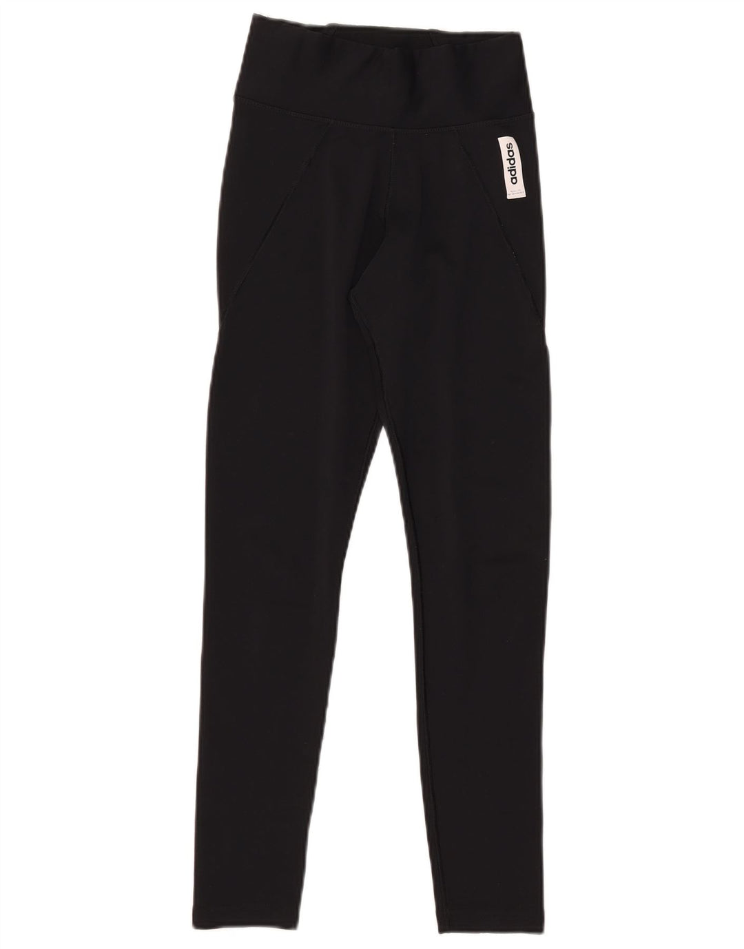 ADIDAS Climalite Leggings til kvinder UK 4/6 XS sort polyester
