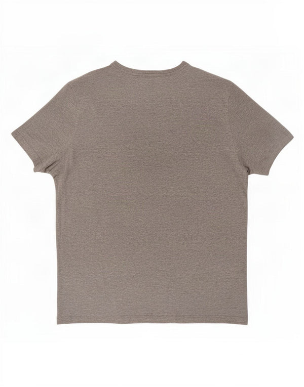 Reebok Herre grafisk T-shirt Top XL Grå Flecked Bomuld