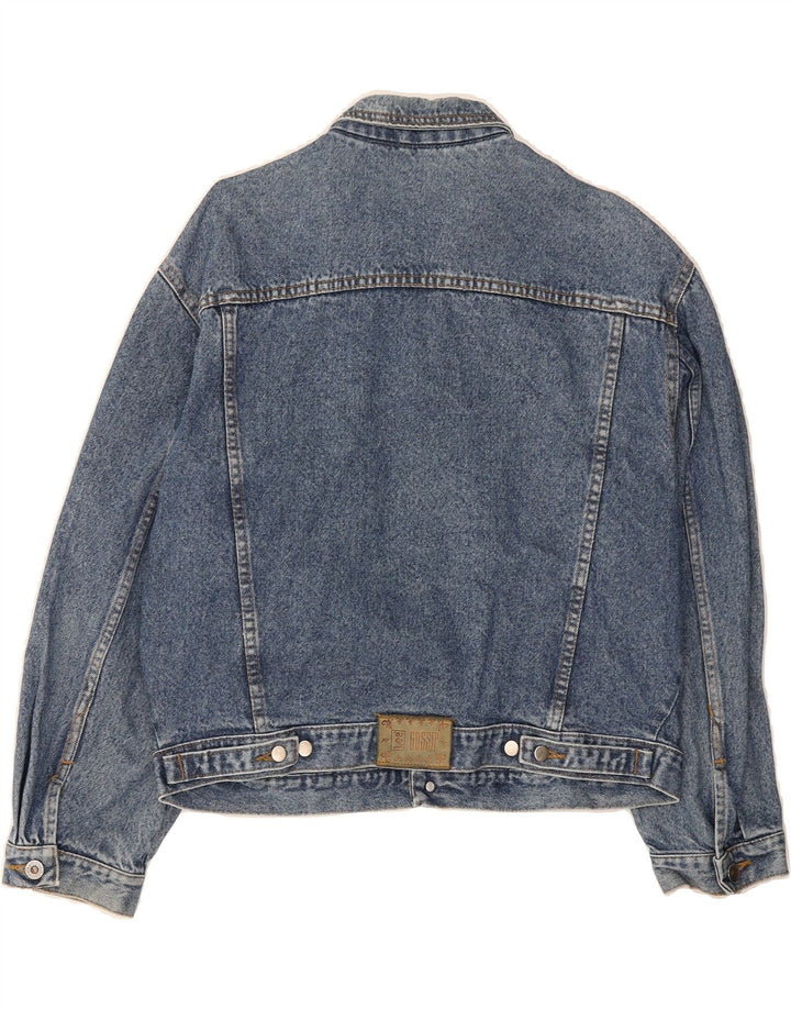 LEE Womens Denim Jacket UK 14 Large Blue Vintage Lee and Second-Hand Lee from Messina Hembry 