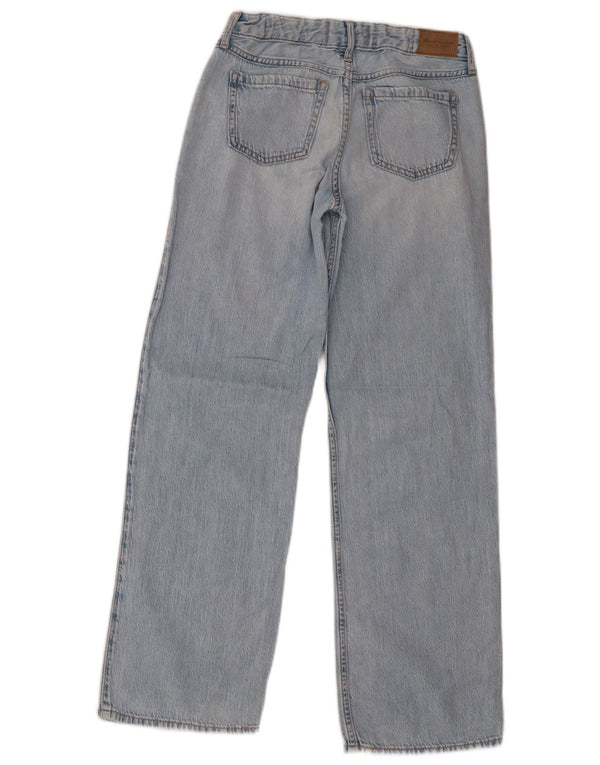 Abercrombie & Fitch piger nødlidende løse jeans 11-12 år W28 L28 Blå