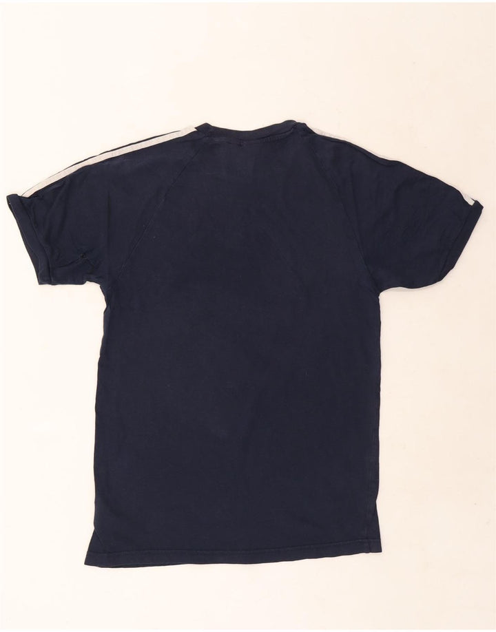 Adidas T-shirt top til mænd, lille marineblå bomuld