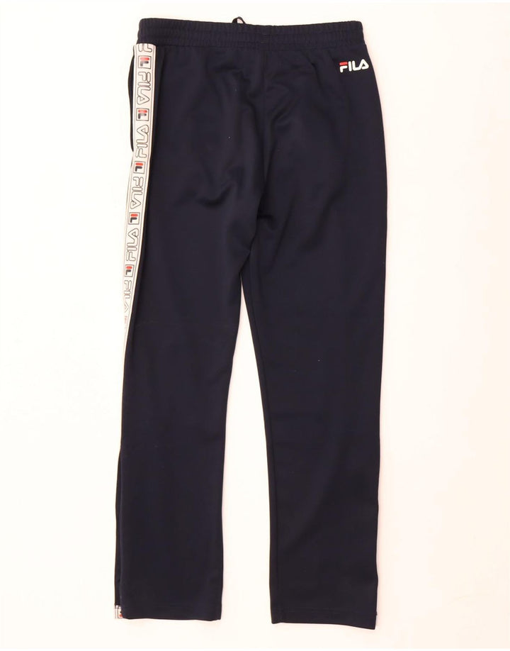 Fila Herre grafisk træningsdragt Bukser Medium Navy Blue Colourblock
