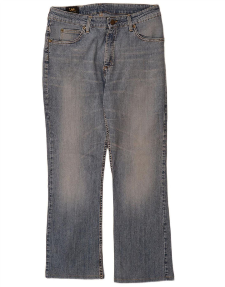 LEE Dame Cameron Straight Jeans W32 L28 Blå Bomuld