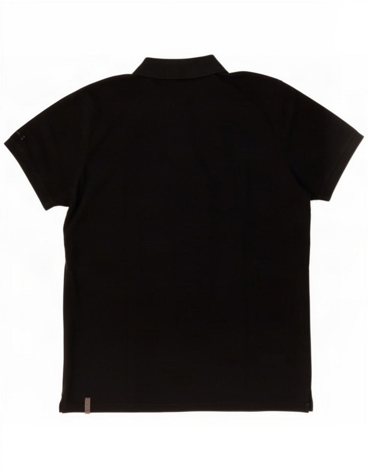 Slam Polo Shirt til mænd XL Sort Bomuld
