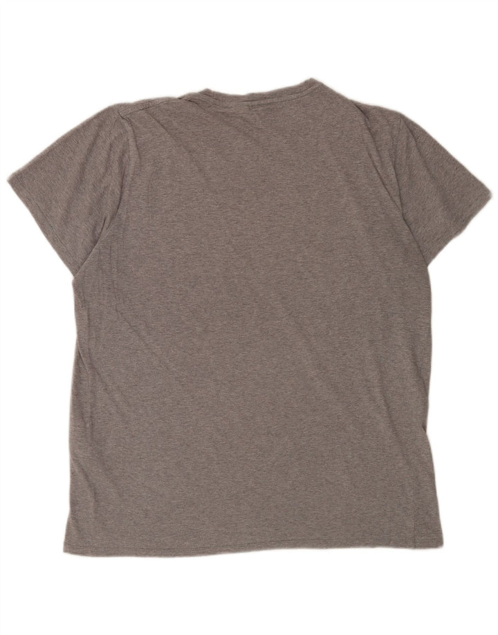 Levi's Herre grafisk T-shirt Top Stor grå bomuld