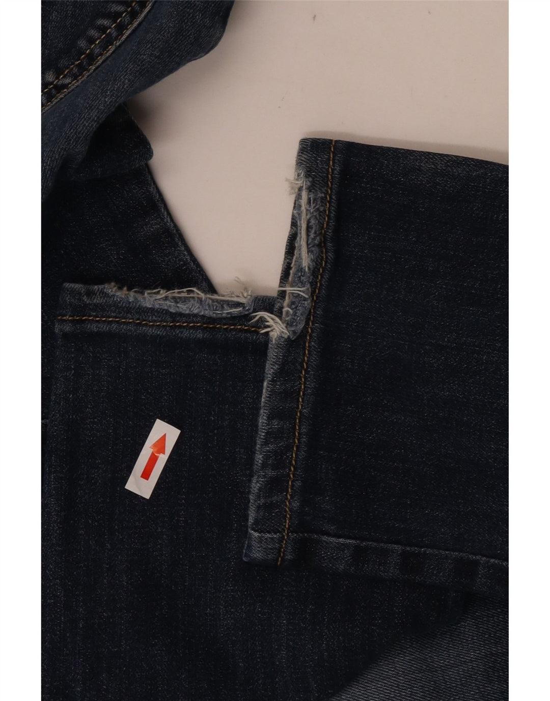 Max Mara Dame Weekend Slim Jeans W28 L26 Marineblå Bomuld