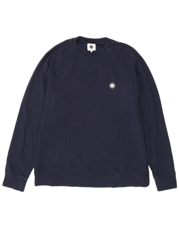Pretty Green Herre Sweatshirt Jumper XL Marineblå Bomuld