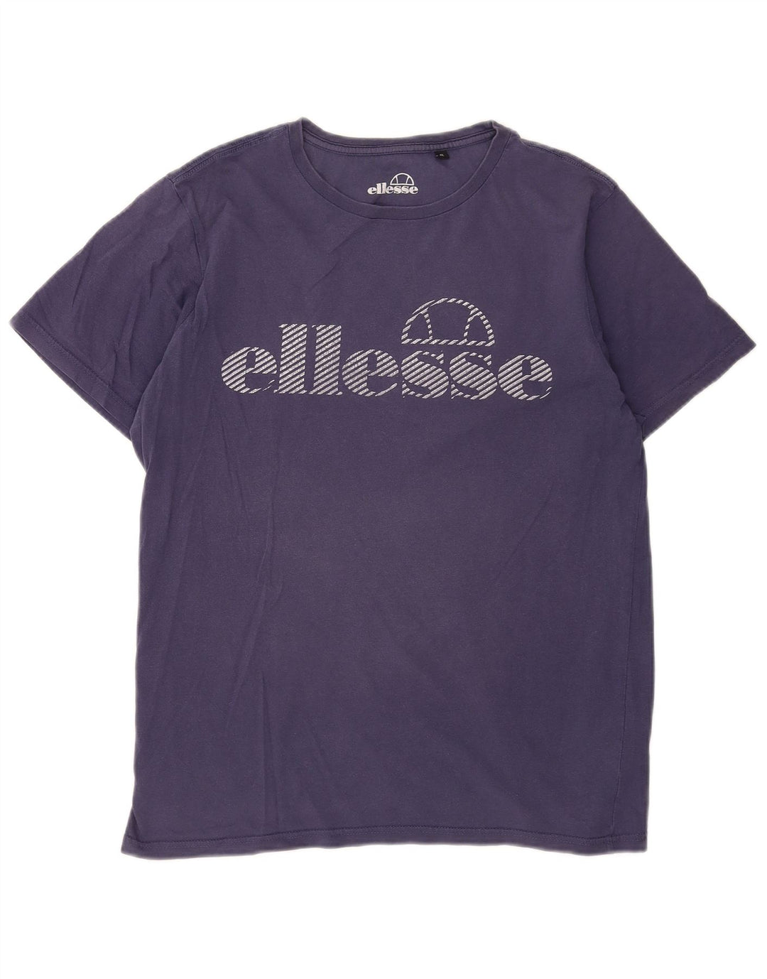 Ellesse Herre Grafisk T-Shirt Top Lille Marineblå