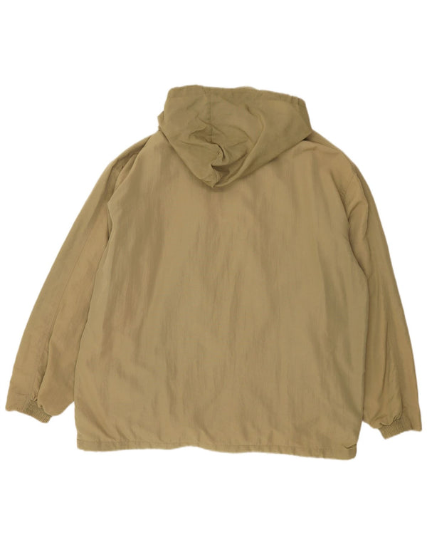 Diadora Regnjakke med hætte til mænd UK 44 2XL Khaki