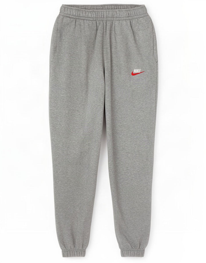 Nike træningsdragt bukser til mænd, joggers, små grå flækkede bomuld