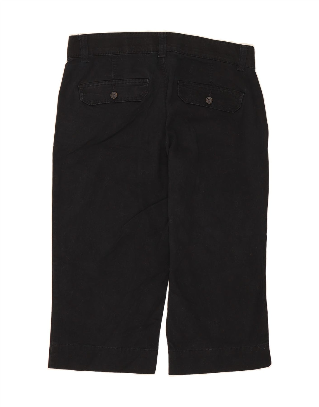 DOCKERS Womens Straight Capri Trousers US 8 Medium W32 L17 Black Cotton Vintage Dockers and Second-Hand Dockers from Messina Hembry 