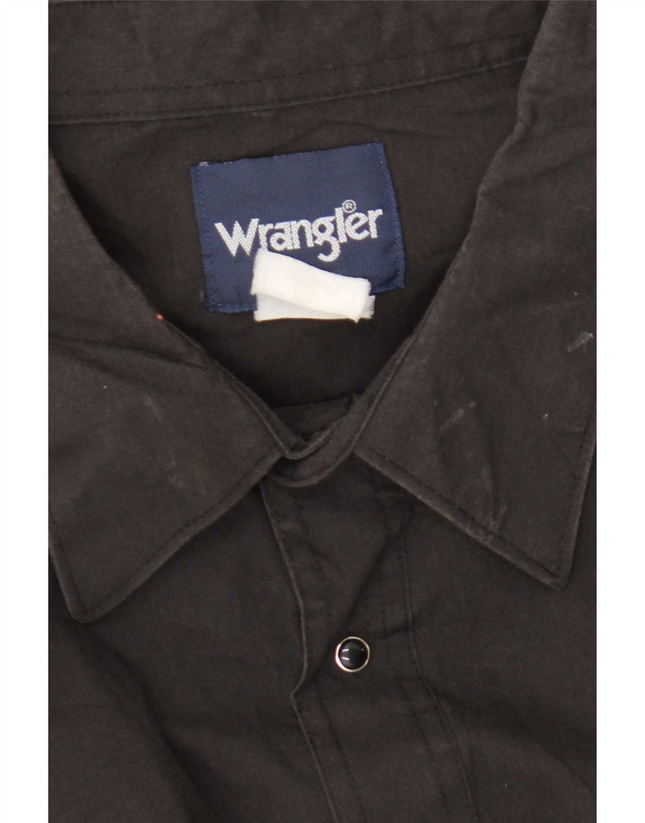 Wrangler Herreskjorte XL Sort