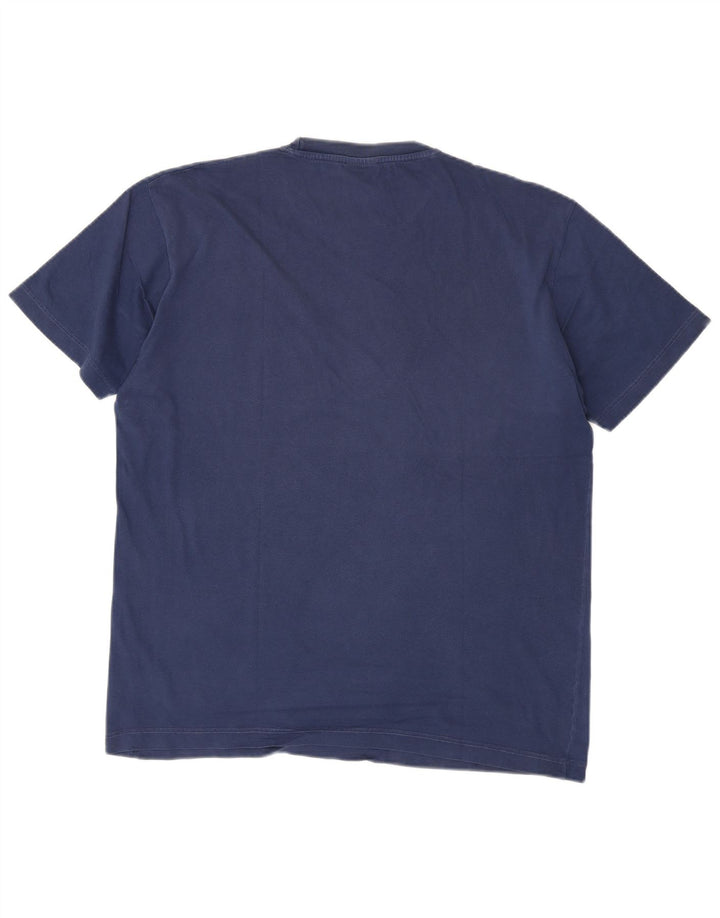 LEVI'S Herre T-Shirt Top Stor Blå Bomuld