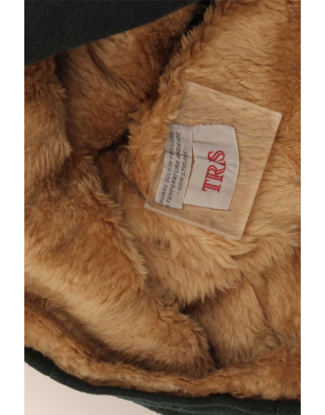 Tris Sherpa Overfrakke UK 12 Medium Grøn
