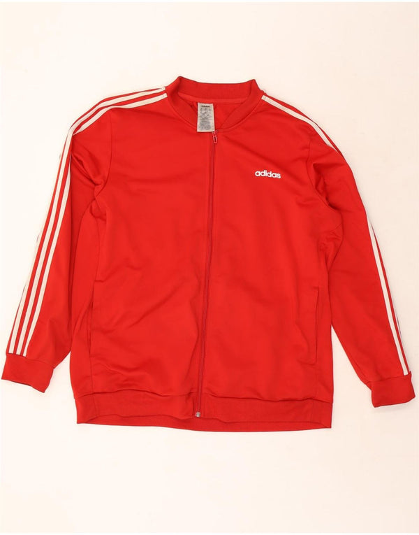 ADIDAS Træningsdragt til mænd Topjakke 2XL Rød Polyester