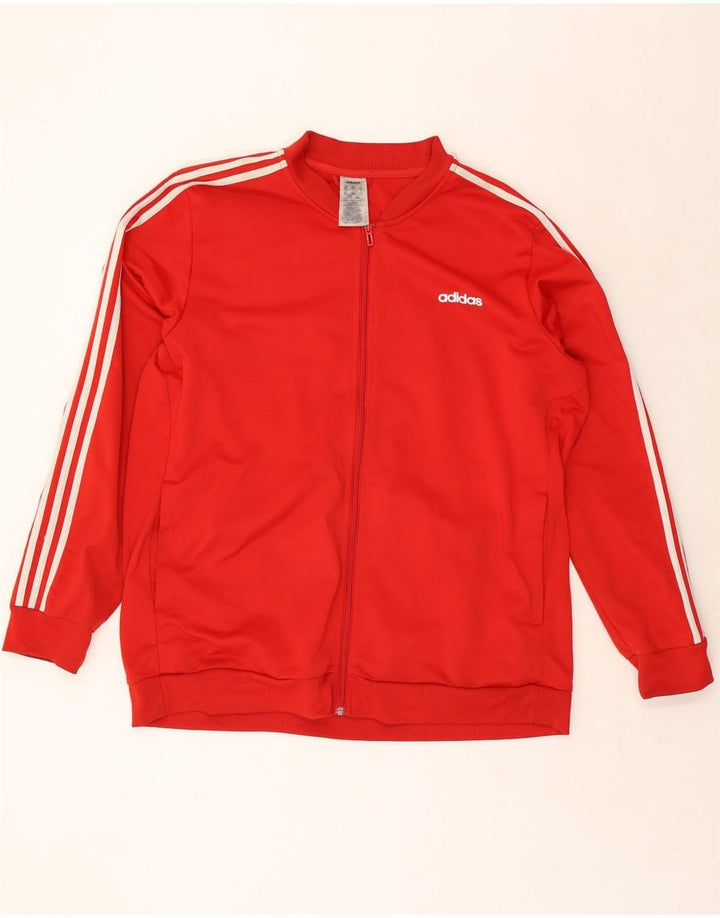 ADIDAS Træningsdragt til mænd Topjakke 2XL Rød Polyester
