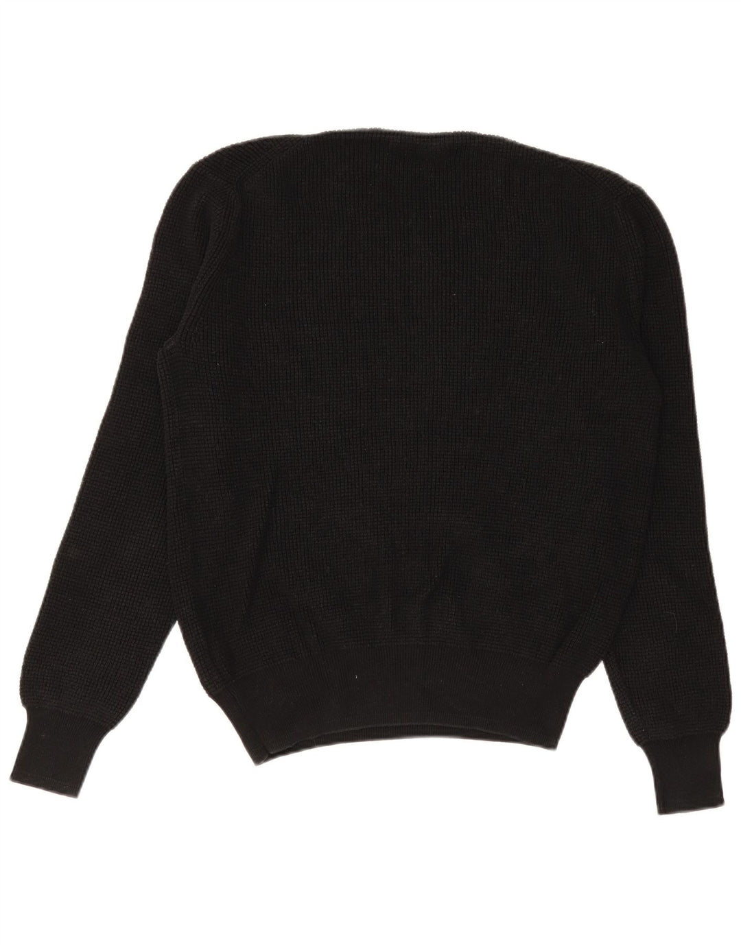 All Saints Herre Crew Neck Jumper Sweater Stor Sort Bomuld