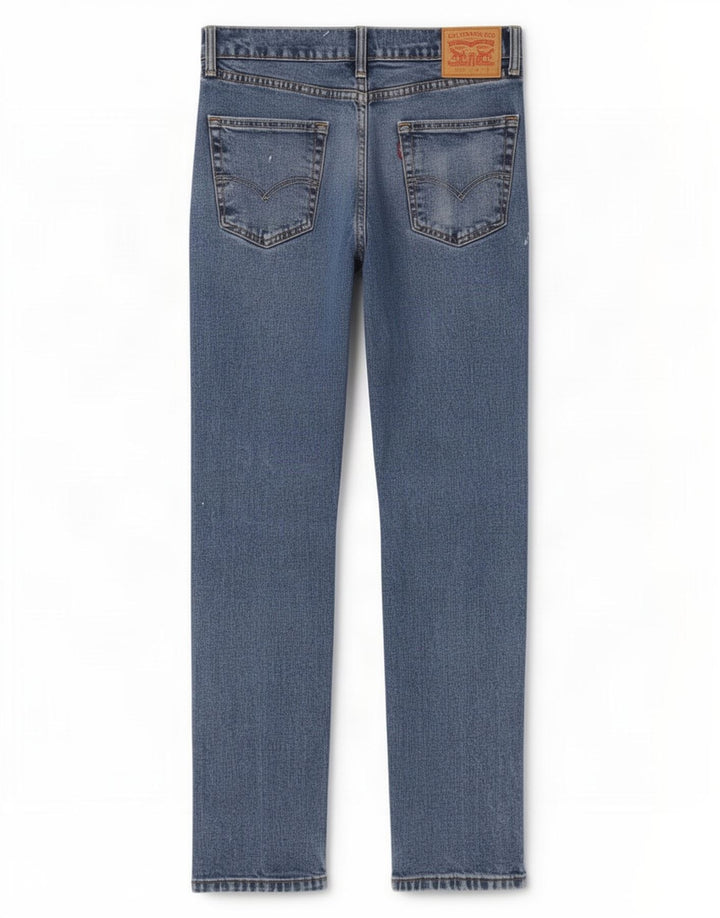 Levi's Herre 511 Slim Jeans W33 L32 Blå Bomuld
