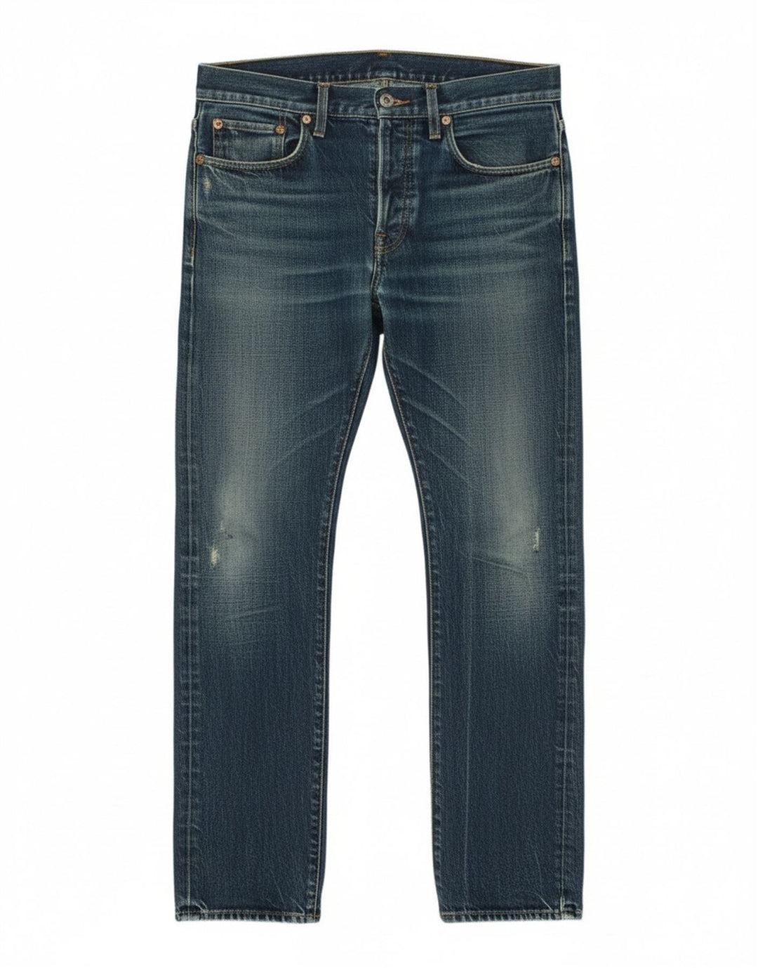 G-Star Herre Distressed Slim Jeans W33 L34 Blå Bomuld
