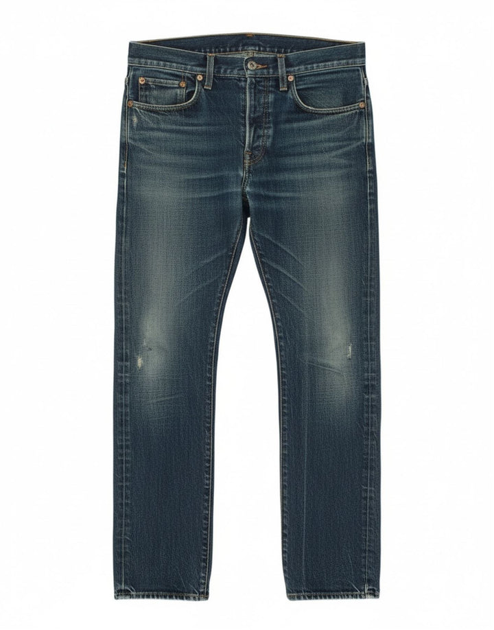 G-Star Herre Distressed Slim Jeans W33 L34 Blå Bomuld