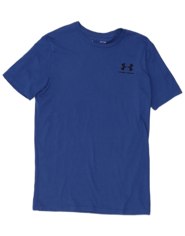 Under Armour Herre T-Shirt Top Lille Blå