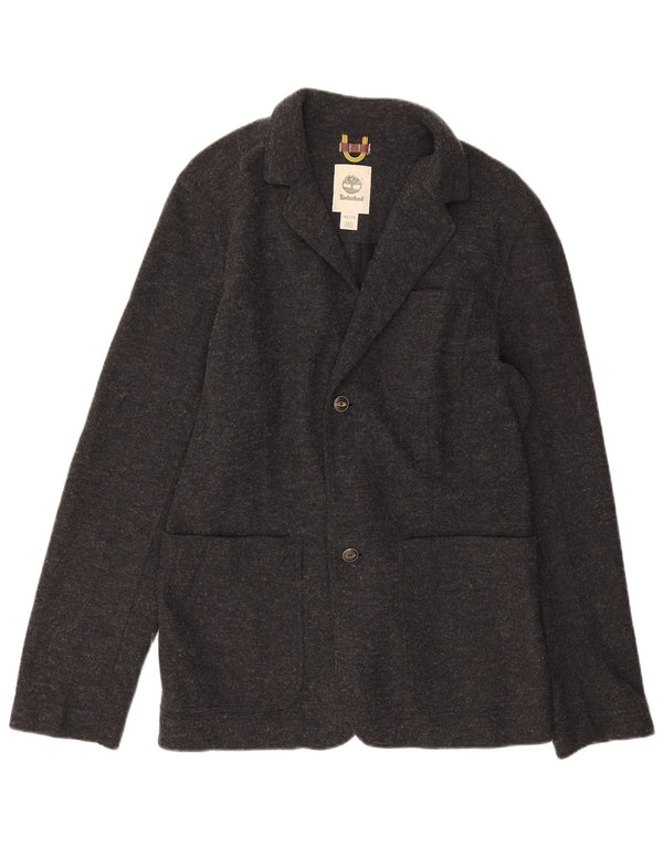 Timberland Herre 2-knaps blazerjakke UK 42 XL Grå polyester