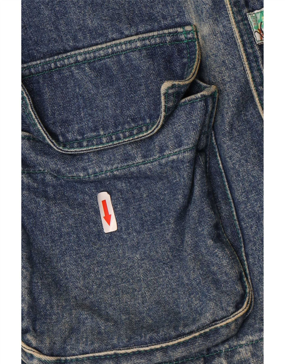 Vitamina Herre Denim Coat UK 40 Large Blue Cotton