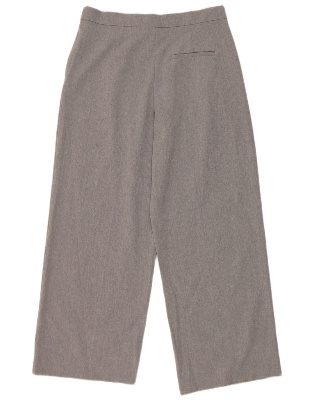 ZARA Pegged Chino-bukser til kvinder Medium W30 L28 Grå polyester