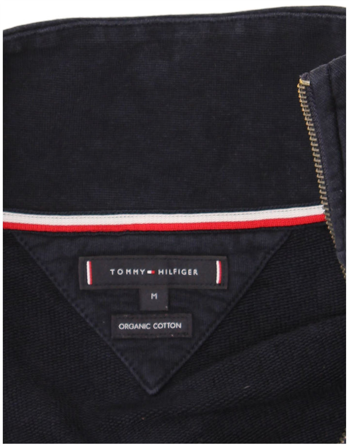 Tommy Hilfiger Herre grafisk træningsdragt topjakke Medium marineblå bomuld
