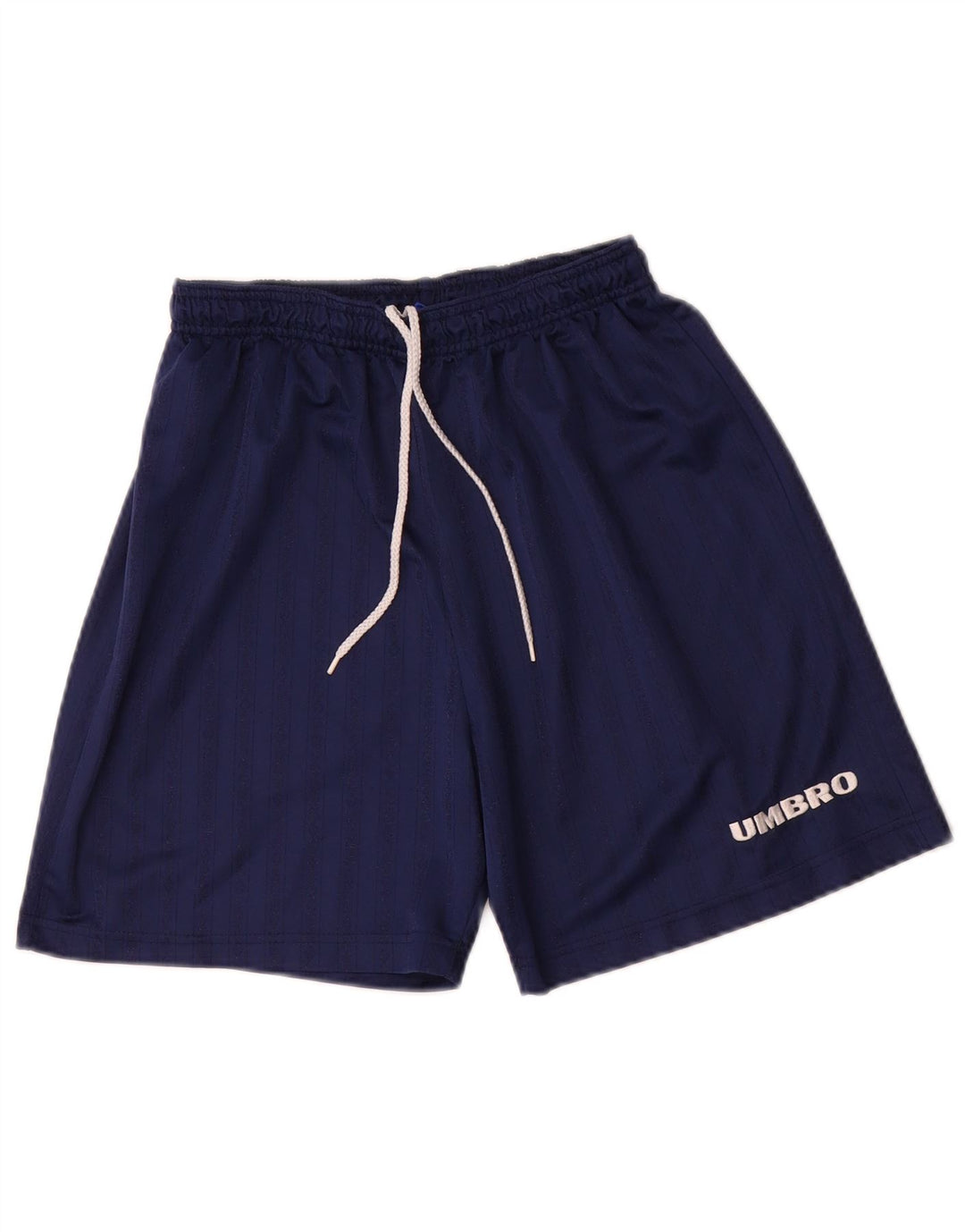 Umbro Herre Sportshorts Medium Marineblå Stribet Polyester