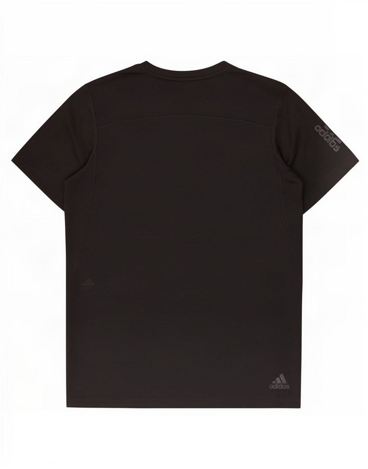 Adidas Herre Aeroready T-Shirt Top Medium Sort Polyester