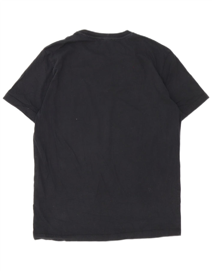 Diesel Herre Grafisk T-Shirt Top XL Sort Bomuld