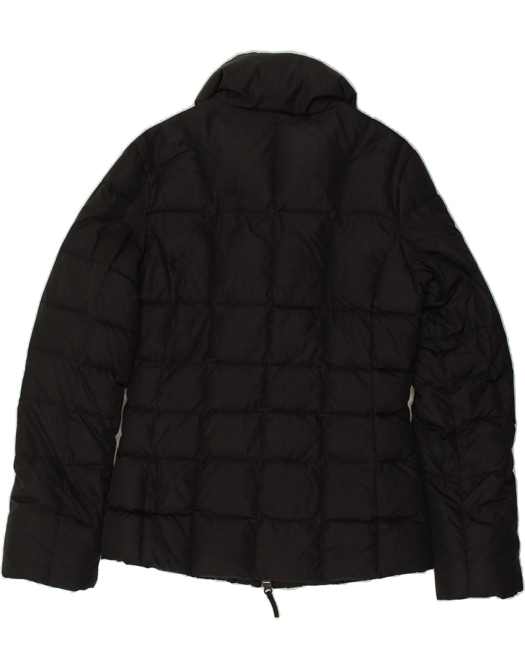 BENETTON Womens Padded Jacket UK 12 Medium Black | Vintage Benetton | Thrift | Second-Hand Benetton | Used Clothing | Messina Hembry 