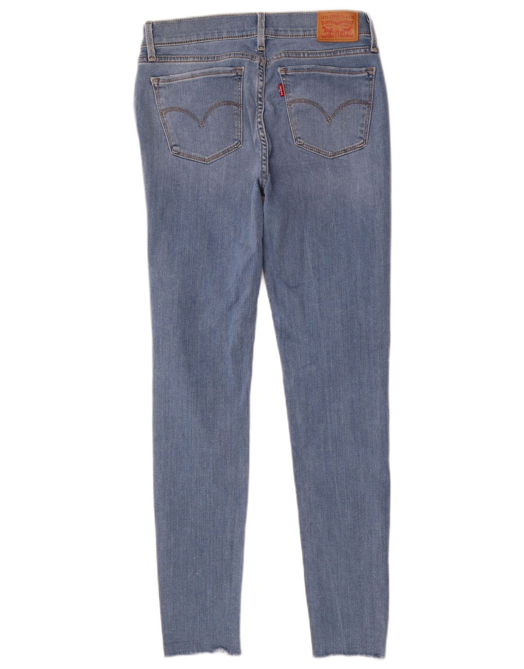 Levi's Dame 710 Super Skinny Jeans W28 L28 Blå
