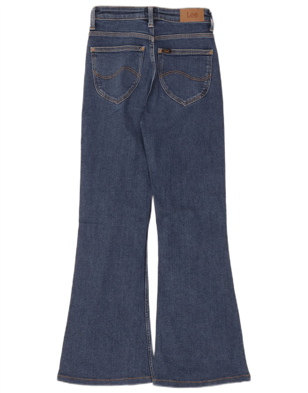 Lee Dame Breese Flared Jeans W25 L29 Blå Bomuld