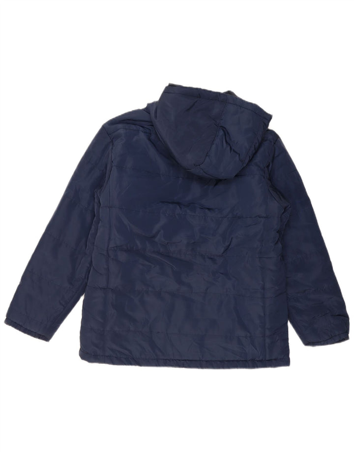 FILA hættejakke til drenge 15-16 år marineblå farveblok polyester