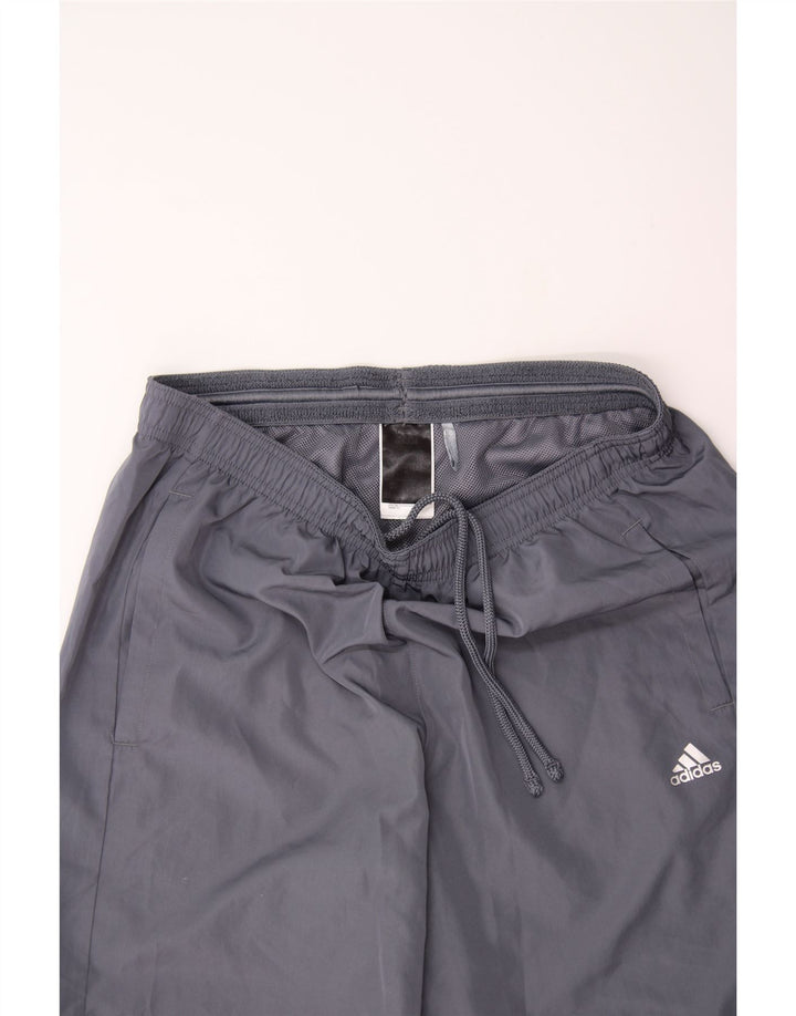 ADIDAS Mens Climalite Sport Shorts Medium  Grey Polyester Vintage Adidas and Second-Hand Adidas from Messina Hembry 