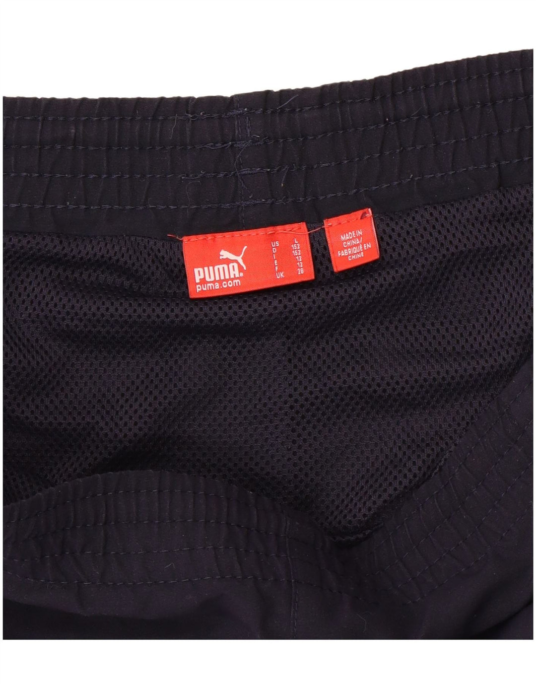 Puma drenge sportsshorts 11-12 år marineblå