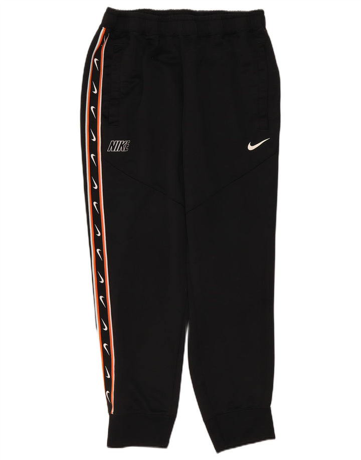 Nike Grafisk træningsdragtbukser til kvinder Joggers UK 16 Large Black Polyester