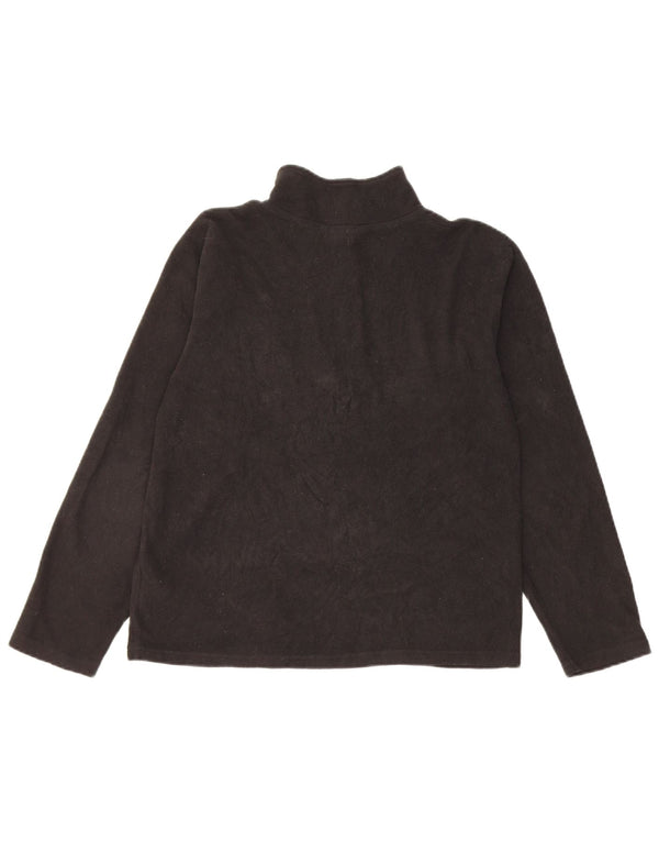 The North Face Boys Fleece Jumper med lynlås 11-12 år Stor Sort
