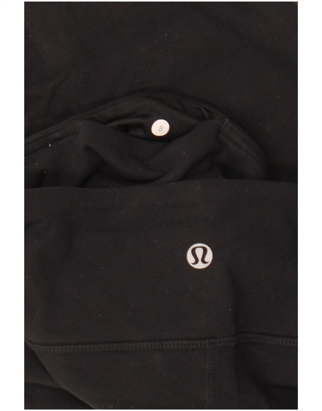 Lululemon Dame Capri Leggings US 8 Medium Sort Syntetisk