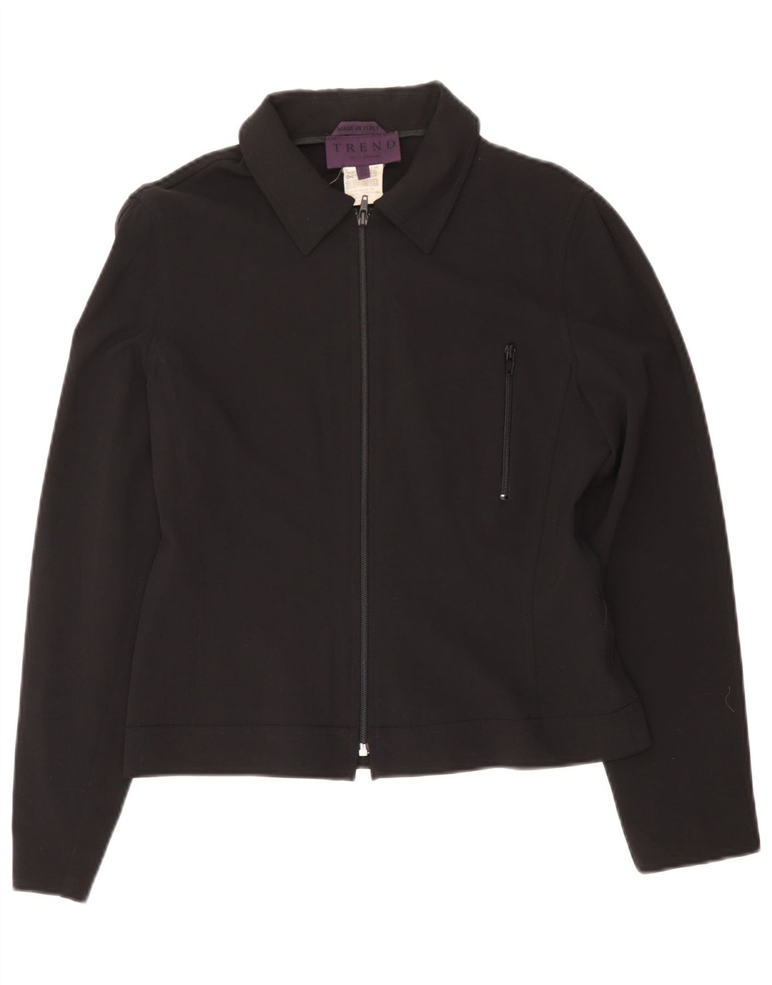 Trend Bomberjakke til kvinder IT 44 Medium Navy Blue Viscose