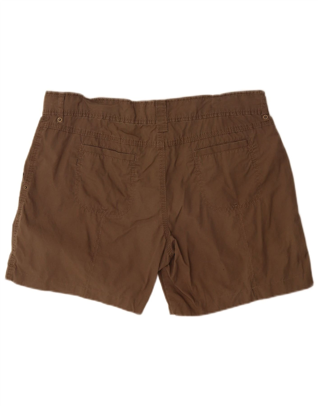 Marks & Spencer Cargo Shorts til kvinder UK 16 Large W34 Khaki Cotton