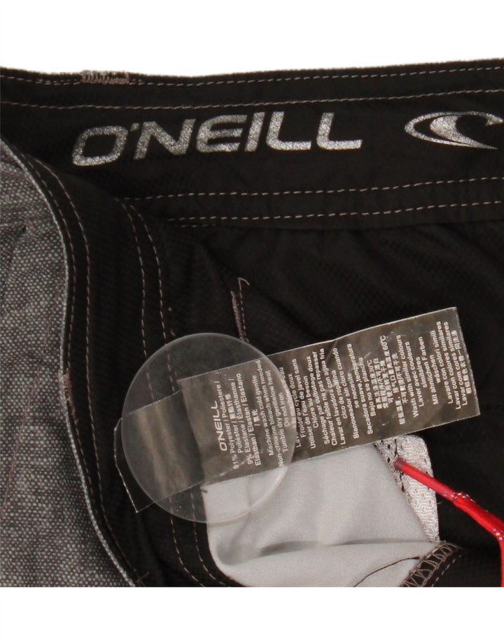 O'Neill Chino-shorts til mænd W34, store grå flækkede polyester
