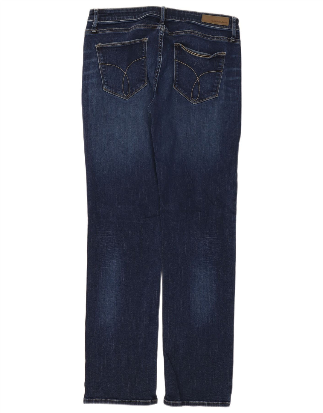 Calvin Klein Lige Jeans til kvinder W30 L32 Marineblå