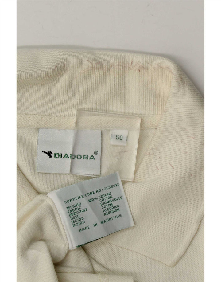 Diadora Herre Loose Fit Polo Shirt IT 50 Medium Beige